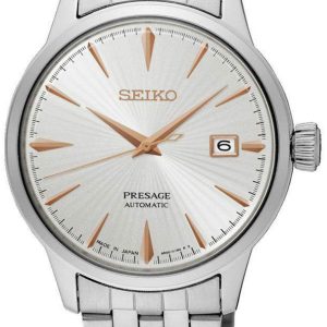 Seiko Presage Herrklocka SRPB47J1 Silverfärgad/Stål Ø40.5 mm