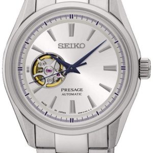 Seiko Presage Herrklocka SSA355J1 Silverfärgad/Stål Ø41 mm