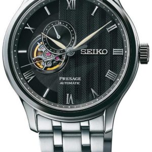 Seiko Presage Herrklocka SSA377J1 Svart/Stål Ø41.8 mm