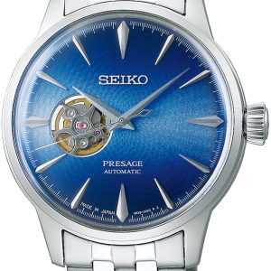 Seiko Presage Herrklocka SSA439J1 Blå/Stål Ø40.5 mm