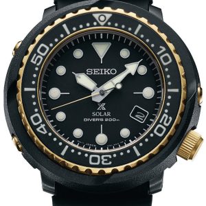 Seiko Prospex Herrklocka SNE498P1 Svart/Gummi Ø46.7 mm