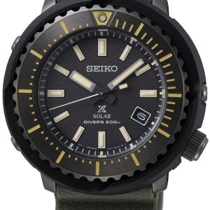 Seiko Prospex Herrklocka SNE543P1 Svart/Gummi Ø46.7 mm