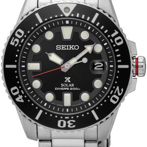 Seiko Prospex Herrklocka SNE551P1 Svart/Stål Ø43.5 mm