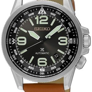 Seiko Prospex Herrklocka SRPA75K1 Svart/Läder Ø42 mm