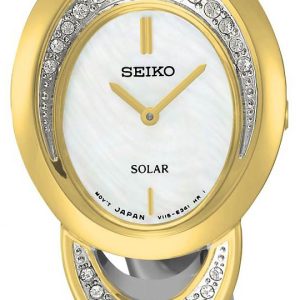 Seiko Solar Damklocka SUP296P1 Vit/Stål Ø23 mm