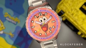 spongebob squarepants spinnaker watch - patrick pink