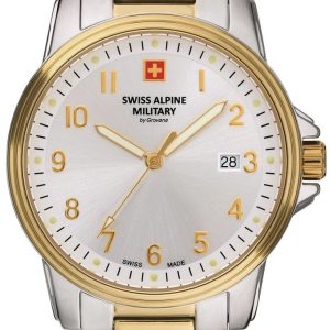 Swiss Alpine Military Herrklocka 7011.1142 Classic