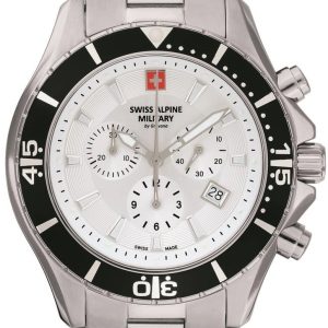 Swiss Alpine Military Herrklocka 7040.9132 Nautilus Chrono