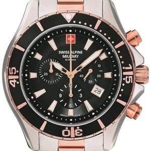 Swiss Alpine Military Herrklocka 7040.9157 Nautilus Chrono