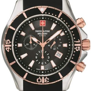 Swiss Alpine Military Herrklocka 7040.9857 Nautilus Chrono