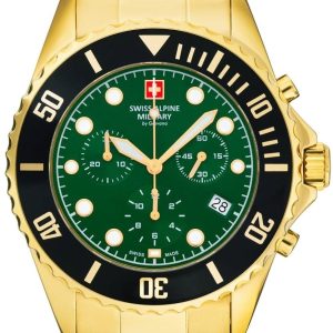 Swiss Alpine Military Herrklocka 7053.9114 Master Diver Chrono