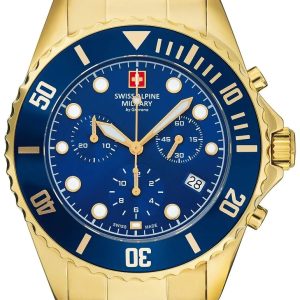 Swiss Alpine Military Herrklocka 7053.9115 Master Diver Chrono