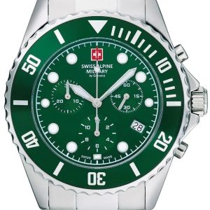 Swiss Alpine Military Herrklocka 7053.9134 Master Diver Chrono