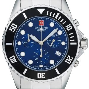 Swiss Alpine Military Herrklocka 7053.9138 Master Diver Chrono