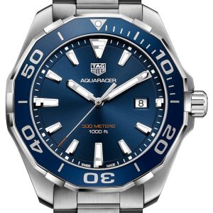 TAG Heuer Aquaracer Herrklocka WAY101C.BA0746 Blå/Stål Ø43 mm