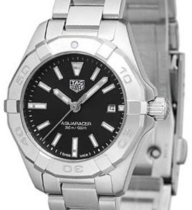 TAG Heuer Aquaracer Lady Damklocka WBD1410.BA0741 Svart/Stål Ø27 mm