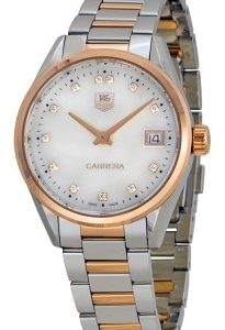 TAG Heuer Damklocka WAR1352.BD0779 Carrera Lady Stål Ø32 mm