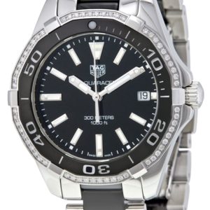 TAG Heuer Damklocka WAY131G.BA0913 Aquaracer Lady Svart/Stål Ø35 mm