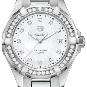 TAG Heuer Damklocka WBD131C.BA0748 Aquaracer Lady Vit/Stål Ø35 mm