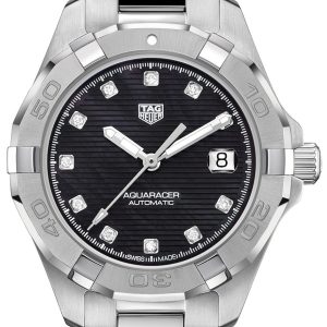 TAG Heuer Damklocka WBD2312.BA0740 Aquaracer Lady Svart/Stål Ø32 mm