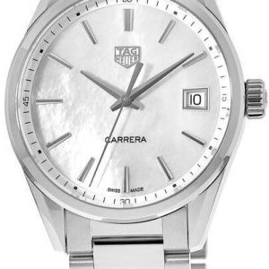 TAG Heuer Damklocka WBK1311.BA0652 Carrera Lady Vit/Stål Ø36 mm