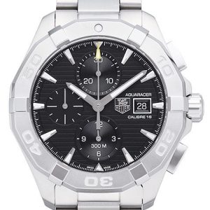 TAG Heuer Herrklocka CAY2110.BA0927 Aquaracer Chronograph Svart/Stål