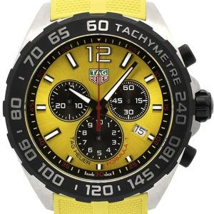 TAG Heuer Herrklocka CAZ101AN.FT8054 Formula 1 Gul/Gummi Ø43 mm