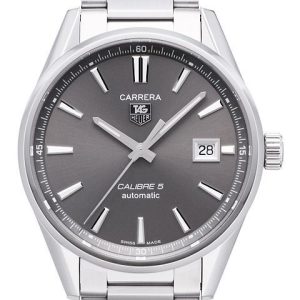 TAG Heuer Herrklocka WAR211C.BA0782 Carrera Grå/Stål Ø39 mm