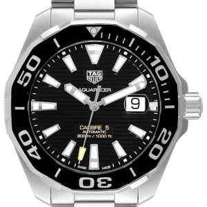 TAG Heuer Herrklocka WAY201A.BA0927 Aquaracer Svart/Stål Ø43 mm