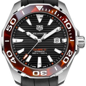 TAG Heuer Herrklocka WAY201N.FT6177 Aquaracer Svart/Gummi Ø43 mm