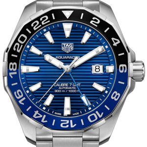 TAG Heuer Herrklocka WAY201T.BA0927 Aquaracer Blå/Stål Ø43 mm