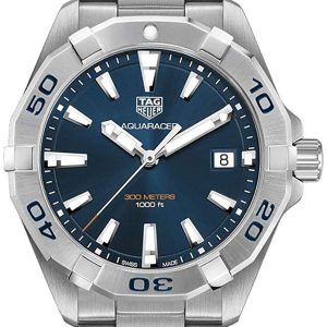 TAG Heuer Herrklocka WBD1112.BA0928 Aquaracer Blå/Stål Ø41 mm