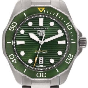 TAG Heuer Herrklocka WBP208B.BF0631 Aquaracer Grön/Titan Ø43 mm