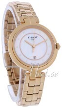 Tissot Damklocka T094.210.33.116.02 Flamingo Vit/Roséguldstonat