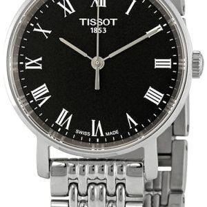 Tissot Damklocka T109.210.11.053.00 Everytime Svart/Stål Ø30 mm