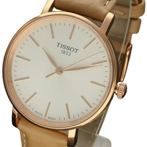 Tissot Damklocka T143.210.36.011.00 Everytime Vit/Läder Ø34 mm