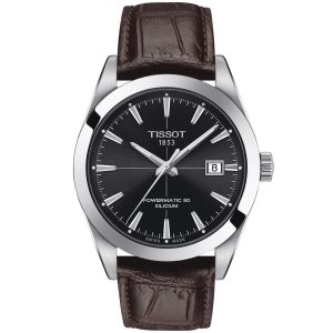 Tissot Gentleman Powermatic 80 T1274071605101 - Herr - 40 mm - Analogt - Automatiskt - Safirglas