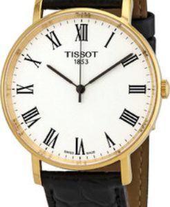 Tissot Herrklocka T109.410.36.033.00 Everytime Vit/Läder Ø38 mm