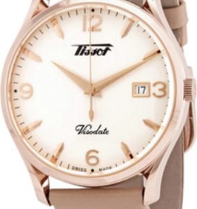 Tissot Herrklocka T118.410.36.277.01 Heritage Silverfärgad/Läder