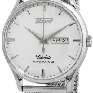 Tissot Herrklocka T118.430.11.271.00 Heritage Vit/Stål Ø42 mm