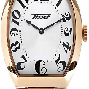 Tissot Herrklocka T128.509.36.032.00 Heritage Silverfärgad/Läder