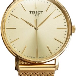 Tissot Herrklocka T143.410.33.021.00 Everytime Guldtonad/Gulguldtonat