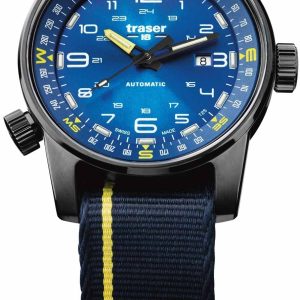 Traser H3 Herrklocka 107719 P68 Pathfinder Blå/Textil Ø46 mm