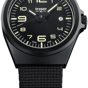 Traser H3 Herrklocka 108218 P59 Essential M Svart/Textil Ø42 mm