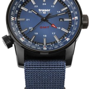 Traser H3 Herrklocka 109034 P68 Pathfinder Blå/Textil Ø46 mm