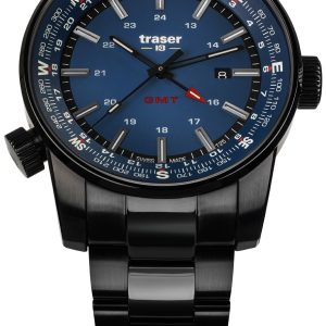 Traser H3 Herrklocka 109524 P68 Pathfinder Blå/Stål Ø46 mm