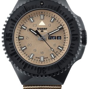 Traser H3 Herrklocka 109860 P69 Black Antikvit/Textil Ø46 mm