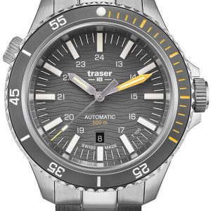 Traser H3 Herrklocka 110329 P67 Diver Automatik Grå/Stål Ø46 mm