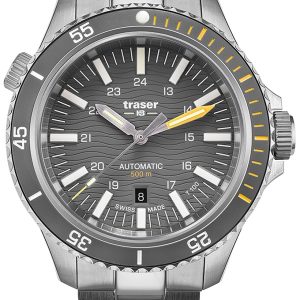 Traser H3 Herrklocka 110332 P67 Diver Automatik Grå/Stål Ø46 mm