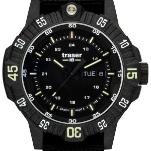 Traser H3 Herrklocka 110722 P99 Q Tactical Svart/Textil Ø46 mm